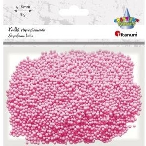 Artequipment Styrofoam balls 8g rose mix 4-6mm