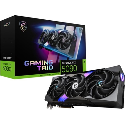 MSI GeForce RTX 5090 GAMING TRIO OC 32GB GDDR7 512bit (RTX 5090 32G GAMING TRIO OC)