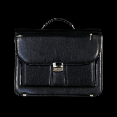 REAbags aktovka 7618 černá/nikl – Zbozi.Blesk.cz