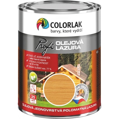 Colorlak Profi olejová lazura O 1020 2,5 ldub