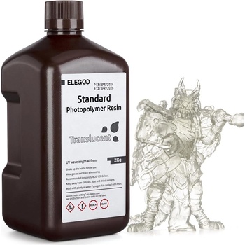 Elegoo Standard Resin 2KG, Translucent (50.103.0178)