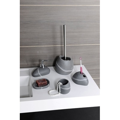 Ridder LITTLE ROCK WC štětka na postavení tmavá SA22190407