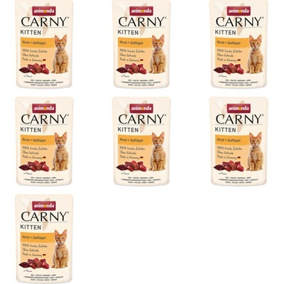 Animonda Carny Kitten drůbeží koktejl 7 x 85 g