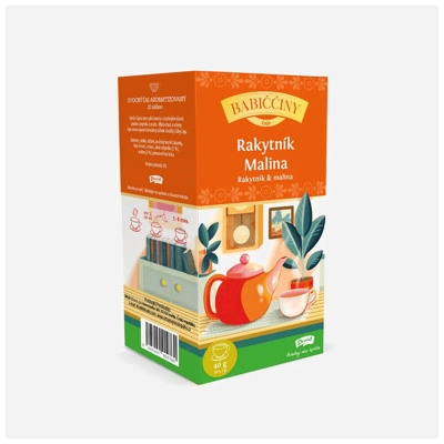 Druid Babičkin čaj ovocný rakytník a malina 40 g