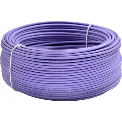 Digitus DK-1613-VH-1 UTP kabel drát AWG23, měď, Cat.6, box 100m, LSOH, fialová – Zboží Živě