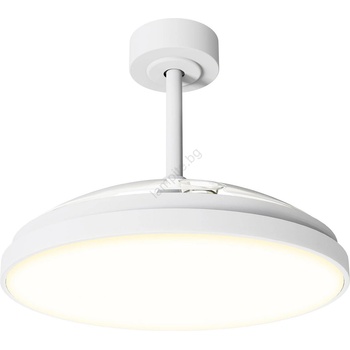 Aigostar Aigostar-LED Димируем таванен вентилатор LED/50W/230V 2700-6500K 106cm+ДУ бял (AI1577)