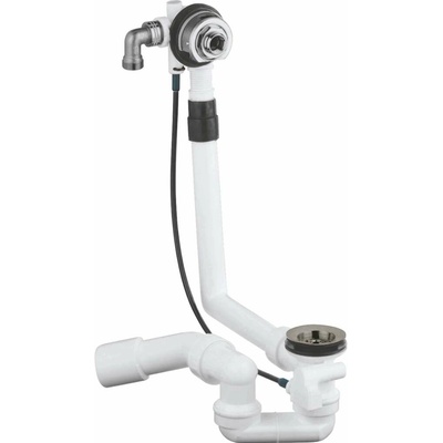 Grohe Talentofill - Napúšťacia, odtoková a prepadová súprava, kefovaný Hard Graphite 28990AL0