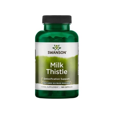 Swanson Full Spectrum Milk Thistle 500 mg 120 kapslí