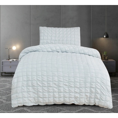 TiaHome Krep obliečky polycotton Neapol sivé 200x140 90x70