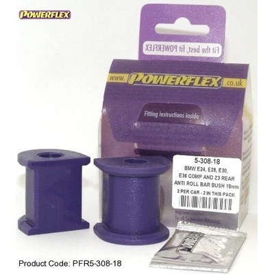 Powerflex Silentbloky BMW E36 Compact Rear Roll Bar Mounting Bush 18mm (6)
