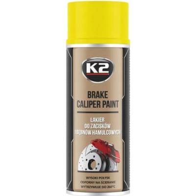 K2 Brake Caliper - Žlutý sprej na brzdové třmeny