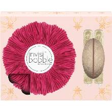 Invisibobble GIFT SET What a Blast Sada 1x gumička do vlasů Sprunchie + 2 x sponka do vlasů darčeková sada