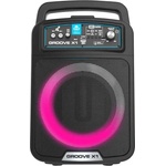 iDance Преносима тонколона с LED светлини и микрофон, Groove-X1 - iDance