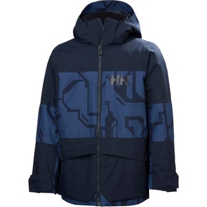 Helly Hansen Детско ски яке Helly Hansen Kid's Junior Summit 2.0 Jacket Ski jacket - Dark Blue Aop - размер 10 Years (703-7259-0212)