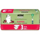 Muumi Muumi Diapers 3 5-8 kg 25 ks