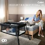 KinderKraft CAMI бебешка кошара GREY (KLCAMI00GRY0000) - bebetabg