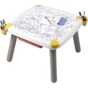 Smoby Игрален комплект Smoby Kid - Творческа маса, с 9 аксесоара (7600420400)