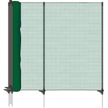 fencee Univerzální zelená ohradníková síť, nevodivá FLEX, délka 25 m, výška 90 cm