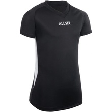 ALLSIX Dievčenský volejbalový dres V100 námornícky modrý