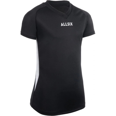 ALLSIX Dievčenský volejbalový dres V100 námornícky modrý