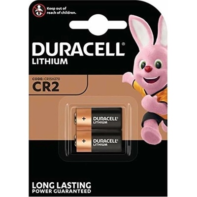 Duracell Батерия литиева Duracell DB2CR2, CR2, 3V, 2бр. в опаковка