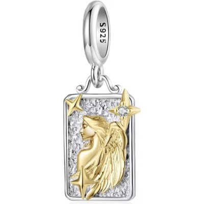 P&J Jewellery Stříbrný visací přívěsek SVPZZ1 Panna