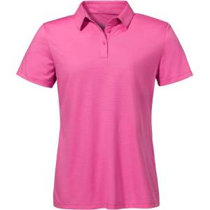 Schöffel Дамска поло тениска Schöffel Women's Circ Polo Shirt Tauron Polo shirt - Fuchsia - размер 44 (EU) (916-3839-0516)