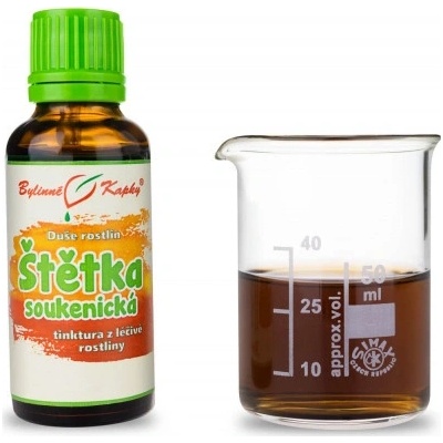 Bylinné kapky Štetka súkenická kvapky Duša rastlín tinktúra 30 ml