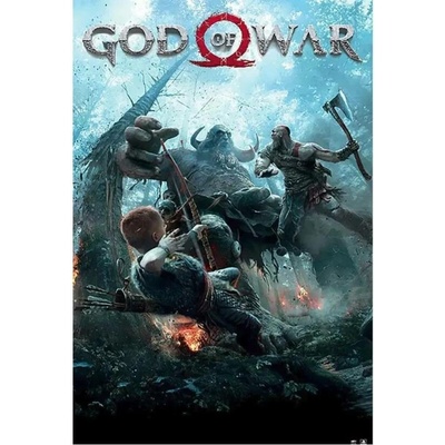 Plakát, Obraz - PlayStation - God of War, (61 x 91.5 cm)