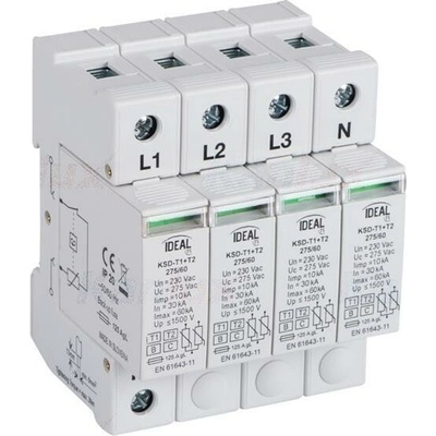 Kanlux KSD-T1T2 275/240 3P+N Prepäťová ochrana 23920