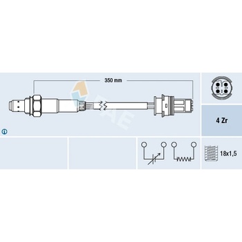 Lambda sonda FAE 77243