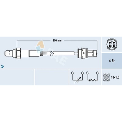 Lambda sonda FAE 77243