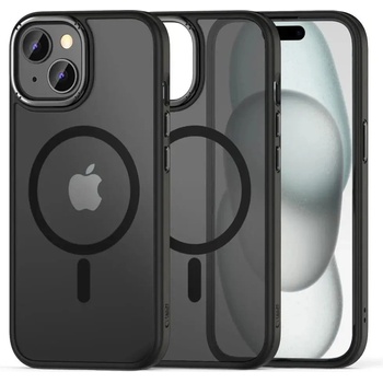 Tech-Protect Кейс Tech-Protect MagMat 2 MagSafe за iPhone 15, матово черен (5906302307944)