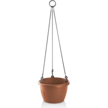 Gardenico Samozavlažovací závěsný květináč Marina terakota pr. 30 cm