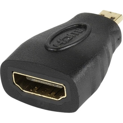 Преходник Vivanco 47089 Адаптер, HDMI-A(ж) към HDMI-D(м), черен (47089)