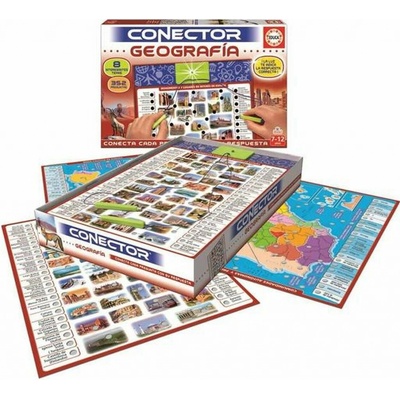 Educa Conector zemepis Geografia španielsky 352 otázok od 7-12 rokov
