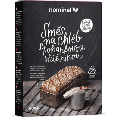 Nominal směs na chléb s pohankovou vlákninou 500 g – Zboží Dáma