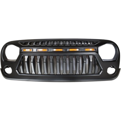 Mriežka, Čierna, Transformers serie, NET, LED, Jeep Wrangler JK