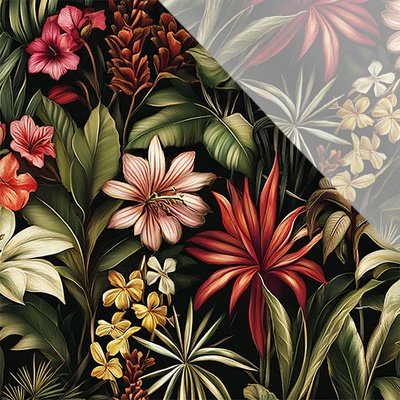 Takoy Umělé hedvábí / silky mírně elastické tropical Victoria