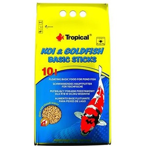 Tropical Koi & Goldfish basic sticks - 10 L