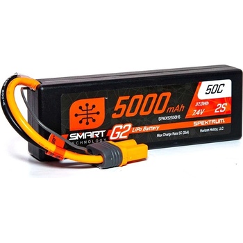 Spektrum Smart G2 LiPo 50C HC IC5 7.4 V 5000 mAh