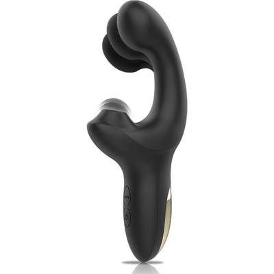 IBIZA Fingering & Pulsing Vibrator Black