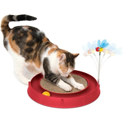 Catit Play-n-Scratch so včielkou 36,5 x 39 cm