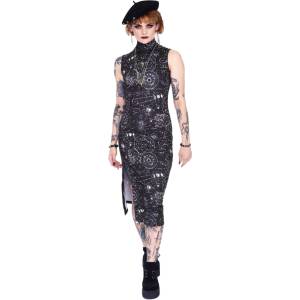 JAWBREAKER дамска рокля JAWBREAKER - Alchemy - Black- DRA 9570