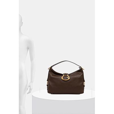 GUESS чанта тип хобо дамска от имитация на кожа CAMDEN (HWBB93.08180)