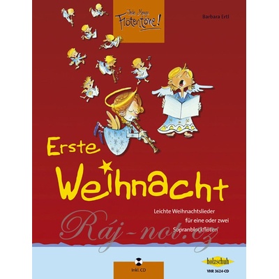 Erste Weihnacht 33 jednoduchých vianočných piesní pre 1/2 zobcové flauty