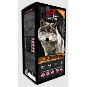 Alpha Spirit MULTI-PROTEIN SEMI-MOIST Copmplete - Полу-суха храна за кучета от всички породи Мулти-протеинова 9 кг (45х200 гр) 30042