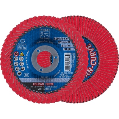 Pferd Brúsny lamelový kotúč 125 x 22,2 mm 60 4007220790168