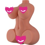 SuperLove Kelly Big Boobs Reaslistic Sex Doll 3.6kg Brown