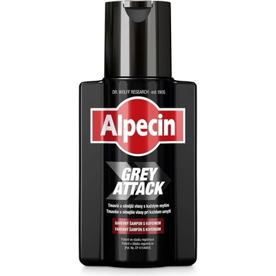 Alpecin Grey Attack Shampoo 200 ml – Zboží Mobilmania